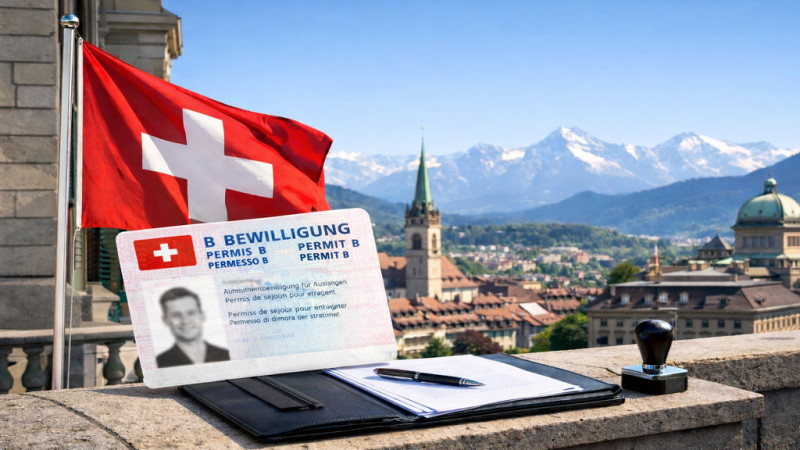 B Permit – Initial Residence Permit in Switzerland